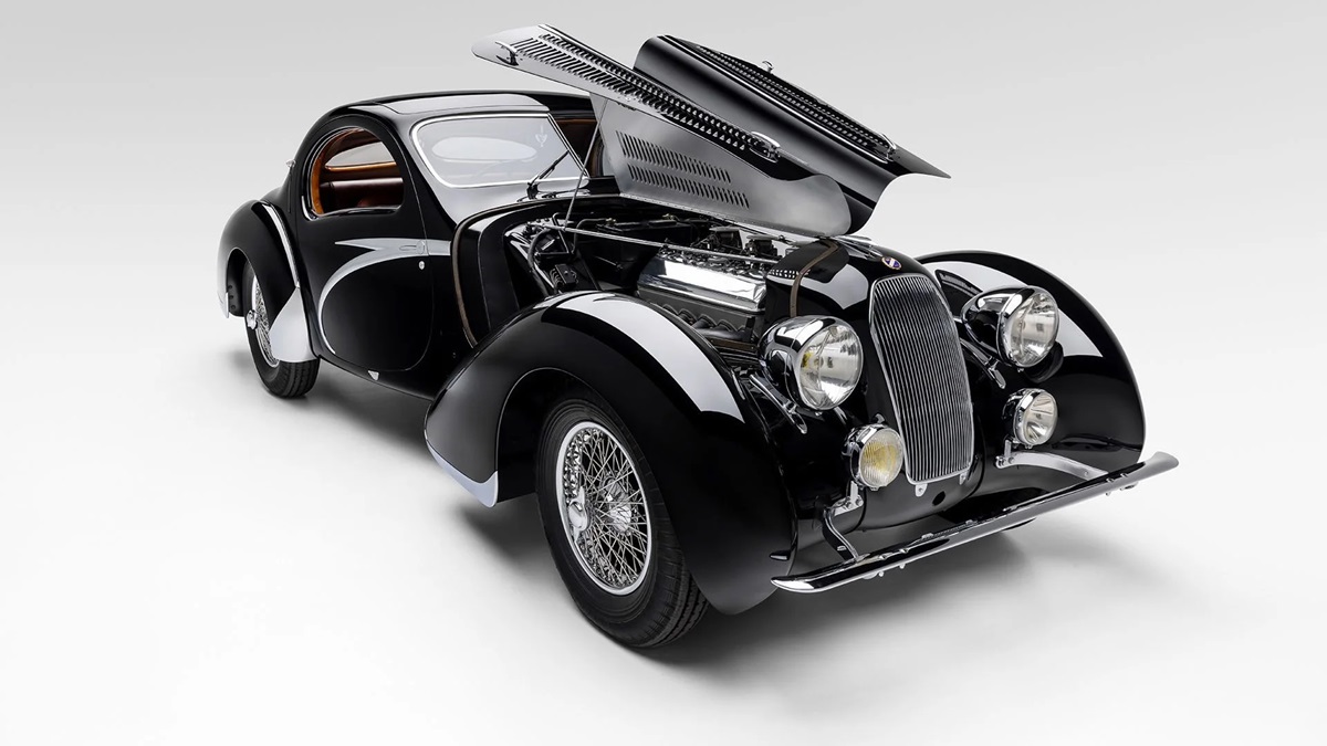 Stunning Art Deco Tear Drop Coupe Features In Auction